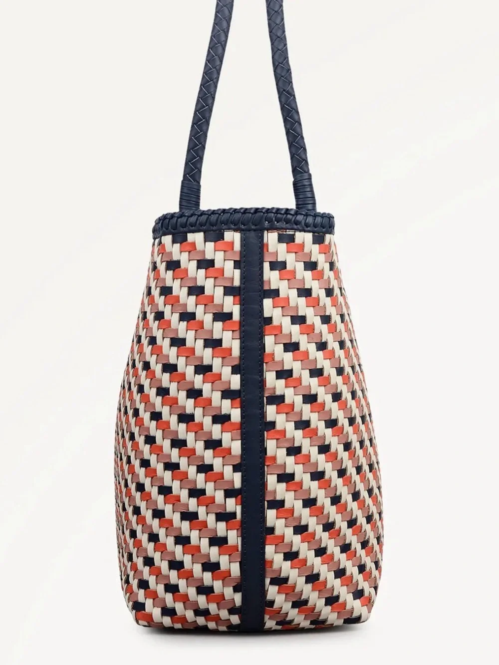 RADLEY London The Sunningdale Medium Open Top Tote Naval Woven Leather